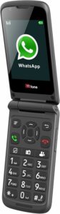 TTfone Titan TT950 Whatsapp 3G Touchscreen Senior Big Button Flip Mobile Phone Vodafone Pay As You Go