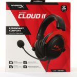 HyperX Cloud II Gaming Headset for PC & PS4 & Xbox One, Nintendo Switch, Red, Wired