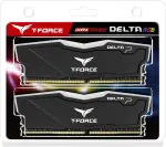 TEAMGROUP Team T-Force Delta RGB DDR4 Gaming Memory, 2 x 8 GB, 3600 Mhz, 288 Pin DIMM, Black