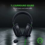 Razer BlackShark V2 X Gaming Headset: 7.1 Surround Sound, 50mm Drivers, Memory Foam Cushion, for PC, PS4, PS5, Switch, Xbox One, Xbox Series X|S, Mobile, 3.5mm Audio Jack, Classic Black