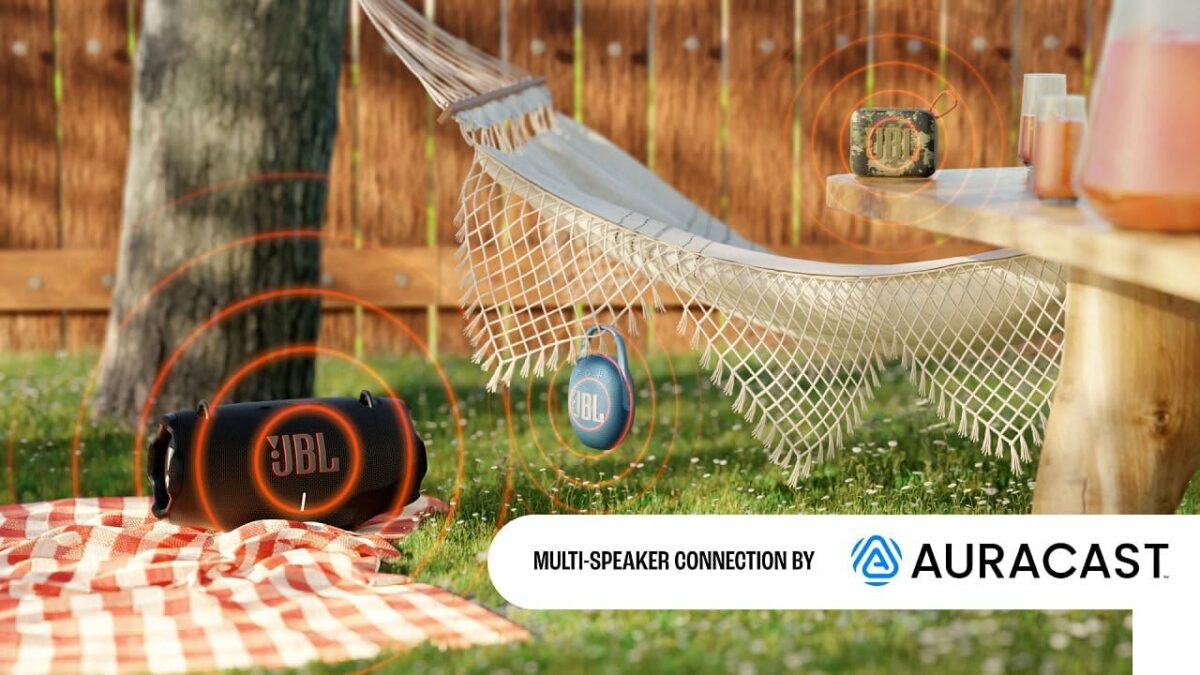 JBL Clip 5 Ultra-portable waterproof speaker with AURACAST (Connect multiple speaker), Powerful Audio, Dustproof, Wireless Bluetooth Streaming, 12 Hours of Playtime,Black