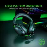 Razer BlackShark V2 X Gaming Headset: 7.1 Surround Sound, 50mm Drivers, Memory Foam Cushion, for PC, PS4, PS5, Switch, Xbox One, Xbox Series X|S, Mobile, 3.5mm Audio Jack, Classic Black