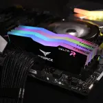 TEAMGROUP Team T-Force Delta RGB DDR4 Gaming Memory, 2 x 8 GB, 3600 Mhz, 288 Pin DIMM, Black