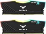 TEAMGROUP Team T-Force Delta RGB DDR4 Gaming Memory, 2 x 8 GB, 3600 Mhz, 288 Pin DIMM, Black