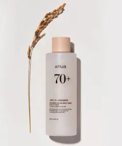 تونر بخلاصة الأرز لتفتيح وتوحيد لون البشرة من أنوا | Anua Rice 70 Glow Milky Toner
