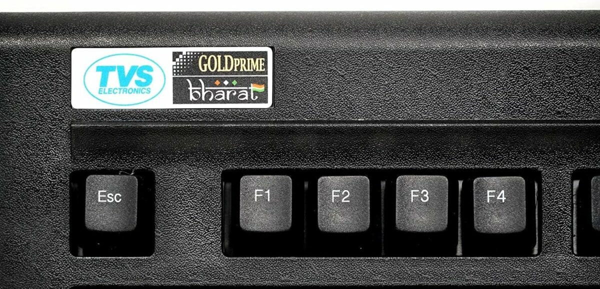 TVS ELECTRONICS Gold Bharat Gold USB Keyboard (Black)