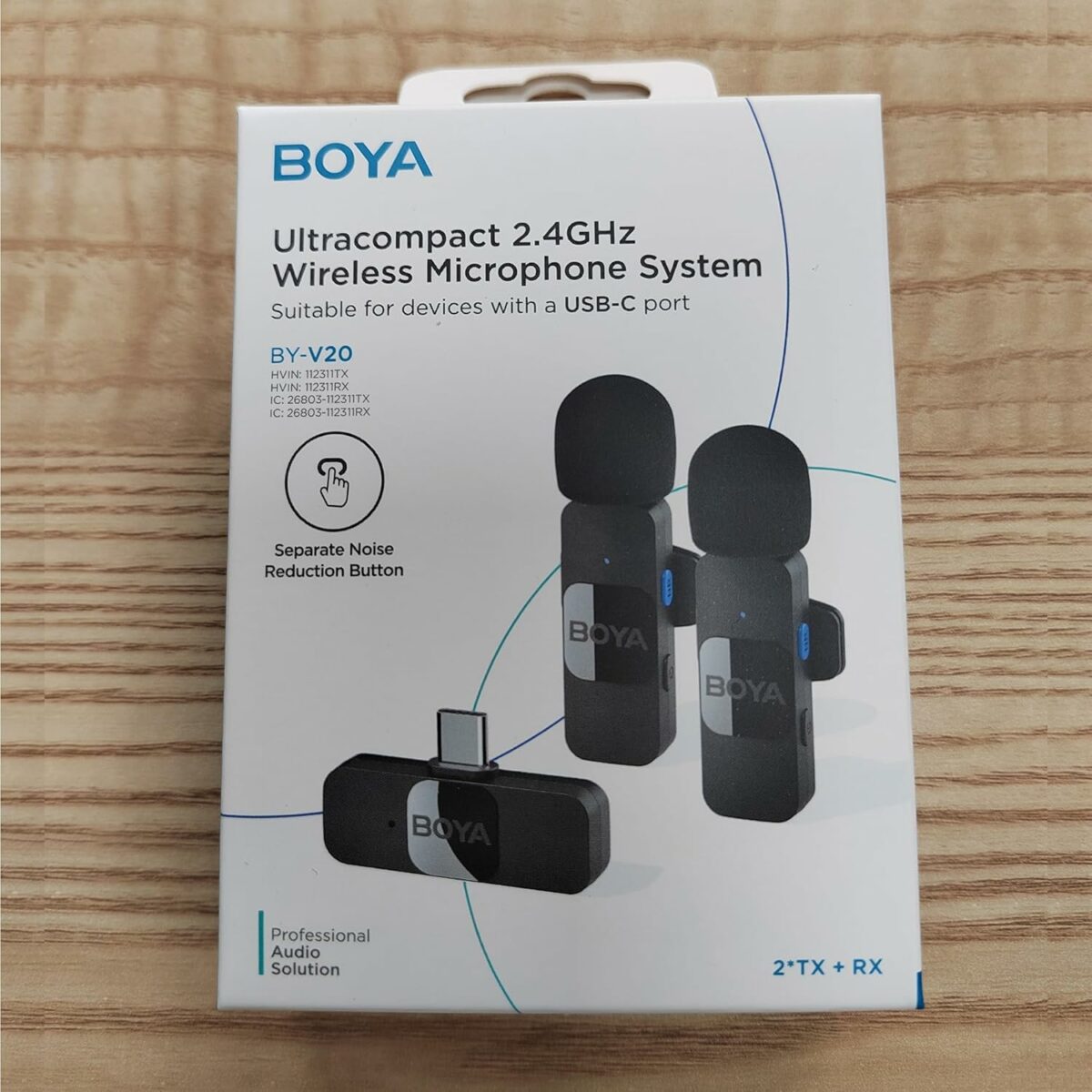 BOYA Dual Wireless Lavalier Lapel Microphone for Android Smartphone iPhone15 Laptop - Omnidirectional USB C Condenser Video Recording Mic for Interview Podcast Vlog YouTube Live Stream (TX+TX+RX)