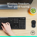 Logitech MK270 Wireless Keyboard and Mouse Combo - Keyboard and Mouse Included, Long Battery Life