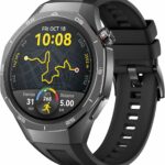 HUAWEI WATCH GT5 Pro 46 mm Smartwatch, Sharp-Edged Design, upto 14 Days Battery Life, Pro-level Sports Watch, Health Tracking, iOS & Android Compatible, HUAWEI Care+, 3 Month Extra warranty, Black