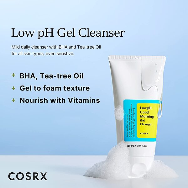 Cosrx Low Ph Good Morning Gel Cleanser, 150Ml