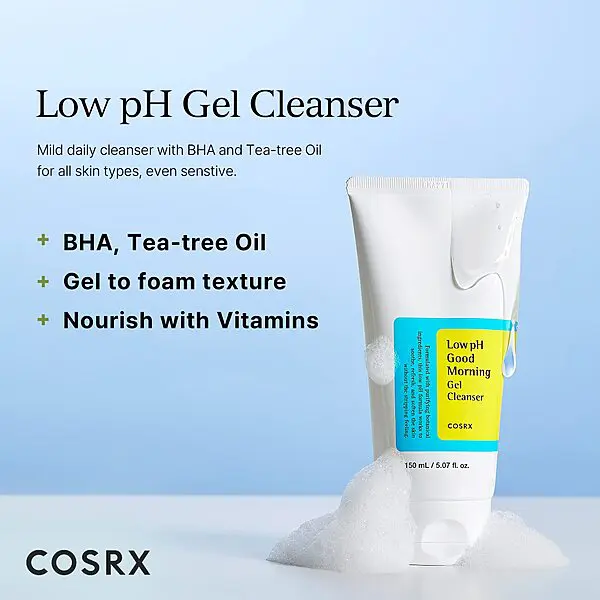 Cosrx Low Ph Good Morning Gel Cleanser, 150Ml
