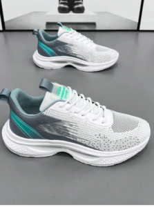 أحذية رياضية رجالية موضة بتدرج الألوان ، أحذية رياضية تنفس بألوان متباينة مع نظام ربط 6 2025 01 29 10 49 24 Window