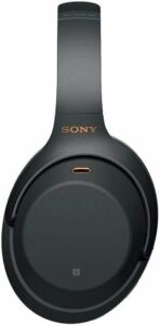 Sony Wh-1000Xm4 Wireless Noise Cancelling Bluetooth Over-Ear Headphones With Speak To Chat Function And Mic For Phone Call, Black, UAE Version - 1-Year warranty