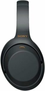 Sony Wh-1000Xm4 Wireless Noise Cancelling Bluetooth Over-Ear Headphones With Speak To Chat Function And Mic For Phone Call, Black, UAE Version - 1-Year warranty