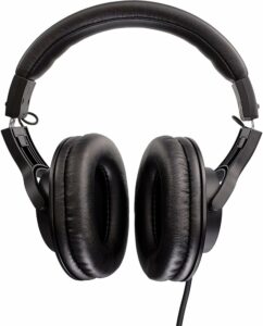 Audio-Technica ATH-M20X Professional Studio Monitor Headphones, Black