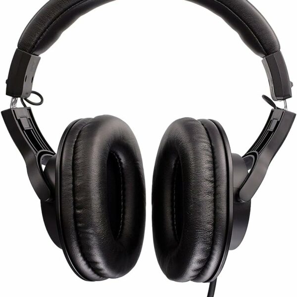 Audio-Technica ATH-M20X Professional Studio Monitor Headphones, Black