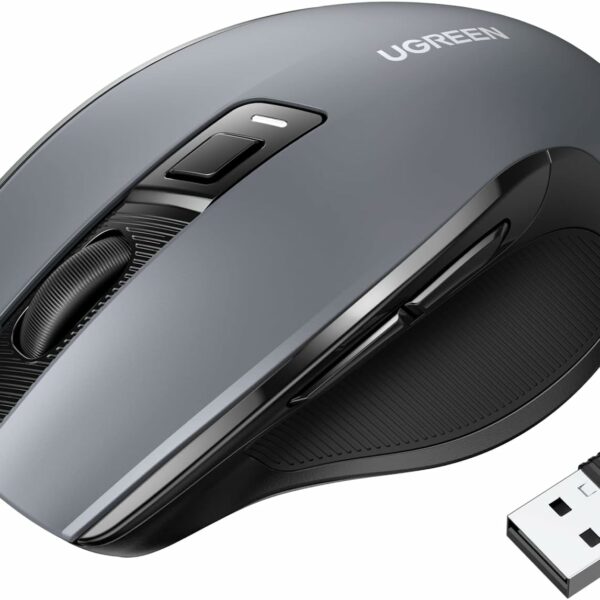 UGREEN Bluetooth Mouse for Laptop, Ergonomic Wireless