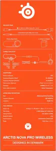 SteelSeries Arctis Nova Pro Wireless Multi-System Gaming Headset - Neodymium Magnetic Drivers - Active Noise Cancellation - Infinity Power System - ClearCast Gen 2 Mic - PC, PS5, PS4, Switch, Mobile