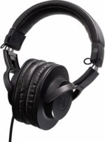 Audio-Technica ATH-M20X Professional Studio Monitor Headphones, Black