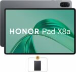 HONOR Pad X8a 4GB RAM 128GB ROM 11 Inch Tablet Space Grey Wi-Fi with FREE Flip Cover - Middle East Version