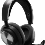 SteelSeries Arctis Nova Pro Wireless Multi-System Gaming Headset - Neodymium Magnetic Drivers - Active Noise Cancellation - Infinity Power System - ClearCast Gen 2 Mic - PC, PS5, PS4, Switch, Mobile