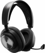 SteelSeries Arctis Nova Pro Wireless Multi-System Gaming Headset - Neodymium Magnetic Drivers - Active Noise Cancellation - Infinity Power System - ClearCast Gen 2 Mic - PC, PS5, PS4, Switch, Mobile