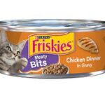 Purina Friskies Meaty Bits Chicken Dinner in Gravy Adult Wet Cat Food 156 g