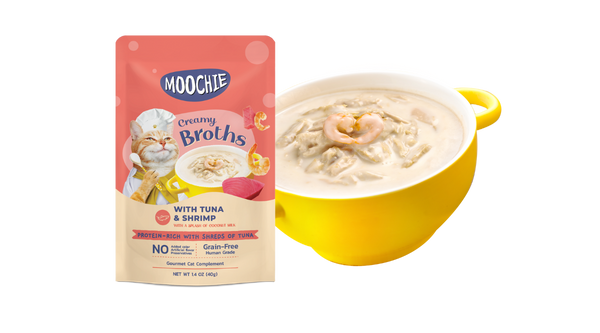 CREAMY BROTHS with Tuna & Shrimp