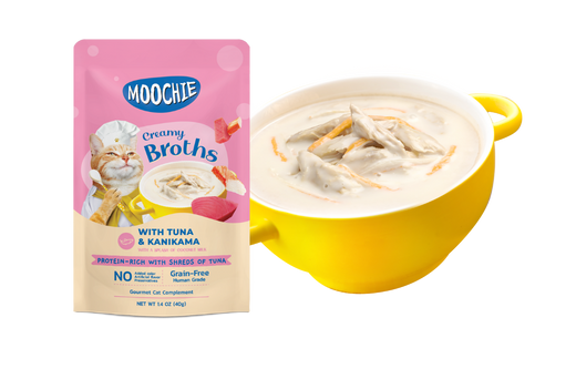 CREAMY BROTHS with Tuna & Kanikama