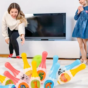 طقم ألعاب الكرة البولينجية الداخلية والخارجية، 8 قطع 3 065a2b524a0b3df901ade682e41aa8ac