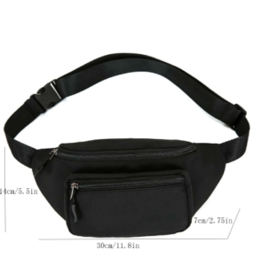 حقيبة رياضية عادية للنساء حقيبة خصر حقيبة كروسبودي رفرفة الصدر 4 2025 02 09 11 01 53 Window