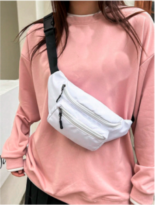 حقيبة رياضية عادية للنساء حقيبة خصر حقيبة كروسبودي رفرفة الصدر 9 2025 02 09 11 04 08 Window