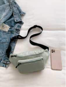 حقيبة رياضية عادية للنساء حقيبة خصر حقيبة كروسبودي رفرفة الصدر 21 2025 02 09 11 08 09 Window