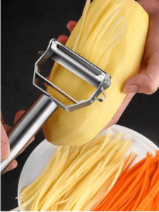 1 قطعة مقشرة من الفولاذ المقاوم للصدأ، متعددة الأغراض 1 2025 02 16 12 13 07 1pc Stainless Steel Peeler Multipurpose Fruit Vegetable Peeler Potato Peeler