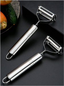1 قطعة مقشرة من الفولاذ المقاوم للصدأ، متعددة الأغراض 3 2025 02 16 12 14 22 1pc Stainless Steel Peeler Multipurpose Fruit Vegetable Peeler Potato Peeler
