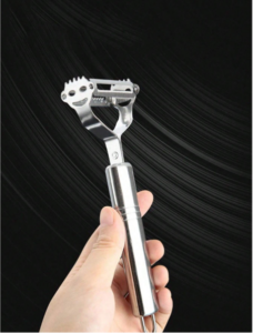 1 قطعة مقشرة من الفولاذ المقاوم للصدأ، متعددة الأغراض 5 2025 02 16 12 15 12 1pc Stainless Steel Peeler Multipurpose Fruit Vegetable Peeler Potato Peeler