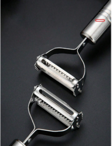 1 قطعة مقشرة من الفولاذ المقاوم للصدأ، متعددة الأغراض 6 2025 02 16 12 15 33 1pc Stainless Steel Peeler Multipurpose Fruit Vegetable Peeler Potato Peeler