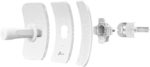 TP-Link CPE610 High Power Outdoor CPE/Access Point, 5GHz 300Mbps, 802.11N/A, Dual-Polarized 23DBI Directional Antenna, Passive POE,White
