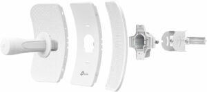 TP-Link CPE610 High Power Outdoor CPE/Access Point, 5GHz 300Mbps, 802.11N/A, Dual-Polarized 23DBI Directional Antenna, Passive POE,White