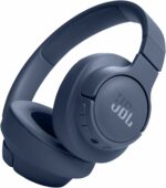 JBL Tune 720BT Wireless Over-Ear Headphones with JBL Pure Bass Sound, 76H Battery, Hands-Free Calls, Multi-Point Connection, Foldable Design - Purple | 1 Year Local warranty