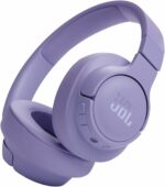 JBL Tune 720BT Wireless Over-Ear Headphones with JBL Pure Bass Sound, 76H Battery, Hands-Free Calls, Multi-Point Connection, Foldable Design - Purple | 1 Year Local warranty