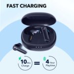 Soundcore P3 by Anker: Noise Cancelling Earbuds, 50H Playtime, Fast Charging, Big Bass, AI Calls, Wireless Charging, App Control, Bluetooth 5.2.