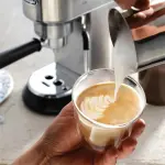 De'Longhi Dedica Style Pump Espresso Machine coffee maker, Silver, EC685M