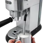De'Longhi Dedica Style Pump Espresso Machine coffee maker, Silver, EC685M