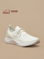 Kappa Men's Logo Detail Lace-Up Sports Shoes with Cushioning