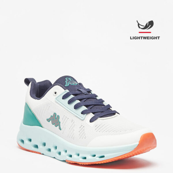 Kappa Men's Logo Print Lace-Up Lightweight Sports Shoes