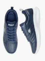Kappa Men's Panelled Sports Shoes with Lace-Up Closure