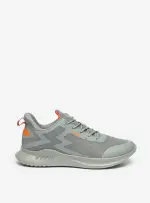 Kappa Men's Textured Lace-Up Sports Shoes with Cushioning