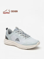 Kappa Men's Textured Sports Shoes with Lace-Up Closure