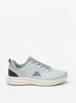 Kappa Men's Textured Sports Shoes with Lace-Up Closure